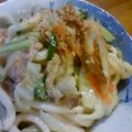 ミクサワ～'s cooksnap of when they made 超簡単♪うどん人の焼きうどん.