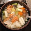 mamarenon's cooksnap of when they made 漁師発～三平汁.