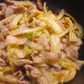 asu珍's cooksnap of when they made 白菜と豚さんのピリ辛炒め.