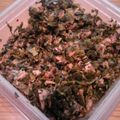 kazwry's cooksnap of when they made 簡単常備菜☆ご飯に合う～辛しツナ高菜炒め.