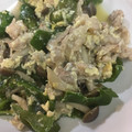 余麩胡's cooksnap of when they made めんつゆで簡単！ピーマンと豚肉の卵炒め.