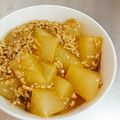 あちたんまん！'s cooksnap of when they made 大根のひき肉あんかけ煮.