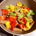 atchamn's cooksnap of when they made こんにゃくとピーマンの甘辛炒め.