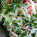 クック6AELQ1☆'s cooksnap of when they made ✿きゅうりとカニカマの梅ぽん和え✿.