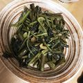 まわりてめくるん's cooksnap of when they made 空芯菜のにんにく炒め.