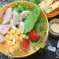 櫻井。's cooksnap of when they made 簡単♪ごまだれ サラダうどんのお弁当♪.