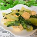 mielle's cooksnap of when they made 青梗菜と豆腐の中華炒め.