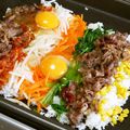 ＪＵＮちゃン's cooksnap of when they made 子供喜ぶ♪ホットプレートでビビンバ.