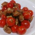 毎日しょっぱい亭's cooksnap of when they made プチトマトのガーリック炒め.