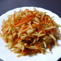 おらんでう～たん's cooksnap of when they made カブの皮炒め～ゆずこしょう風味～.