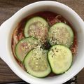 ma___111's cooksnap of when they made トマト缶とズッキーニのアレンジそうめん.