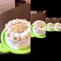 クックI2IDL5☆'s cooksnap of when they made さつまいものモンブランショートケーキ.