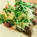 気まぐれご飯を作る人's cooksnap of when they made 極☆男おかず料理☆キャベツと砂肝の塩炒め.