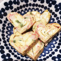 めいちママ＊'s cooksnap of when they made お弁当に♡カニカマとチーズの卵焼き♡.