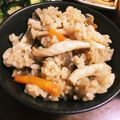 ♡鼻セレブ♡'s cooksnap of when they made レンジで♪１合分のキノコの炊き込みご飯♡.
