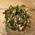 ゆめみん's cooksnap of when they made ゴーヤとツナの和え物.