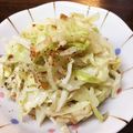 卵せんべい's cooksnap of when they made キャベツの七味マヨ和え.