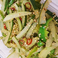 るてぃす's cooksnap of when they made 冬瓜の皮とちくわのきんぴら.