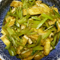 arukiseki's cooksnap of when they made 簡単☆かぶの葉と油揚の煮浸し.