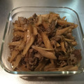 ☆こまっと☆'s cooksnap of when they made 牛肉とごぼうとしらたきの甘辛煮.
