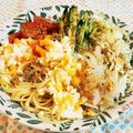 ＊sunlight＊'s cooksnap of when they made サラダスパゲッティー.