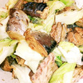 えりりん12's cooksnap of when they made 鯖味噌煮缶とキャベツ炒めの卵とじ.