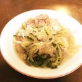 sayuriin's cooksnap of when they made 鶏モモ肉とキャベツ&ゴーヤのスープ煮.