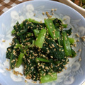 みきっっ's cooksnap of when they made 小松菜の胡麻和え@容易く一品.