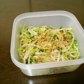 suou1106's cooksnap of when they made もやしと豆苗の生姜おかかじょうゆ和え.
