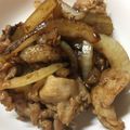 こたろう315's cooksnap of when they made ヨシダグルメソースで「豚の生姜焼き」.