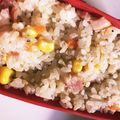 たまころ15's cooksnap of when they made 炊飯器でしらすピラフ.