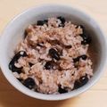 んめんた's cooksnap of when they made もちむぎ精麦入り・・黒豆ごはん.