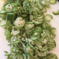 美味しいずき's cooksnap of when they made とうのたった硬い筋の大きなオクラの食べ方.