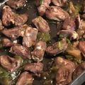 リンコ★☆'s cooksnap of when they made 鶏ハツの甘辛煮.