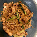 ちみ太郎★'s cooksnap of when they made 簡単☆小松菜と挽き肉の春雨炒め.