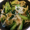 クック2Y94XX☆'s cooksnap of when they made 蓮根と小松菜のガーリック炒め.