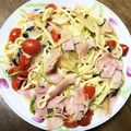 モコo's cooksnap of when they made ベーコンと野菜の和風パスタ.