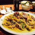 kaokaofood's cooksnap of when they made さんまと葱のスパゲティ.