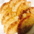 廿六木's cooksnap of when they made 餃子の皮DEツナポテト♪おつまみ・お弁当.