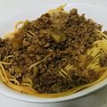 だめんず's cooksnap of when they made ケチャップで作る簡単ミートスパ.
