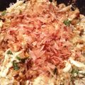 お願いひつじ's cooksnap of when they made 激うま！オクラと豆腐入りお好み焼き.