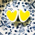 〜お鶴〜's cooksnap of when they made ハートのゆでたまご.