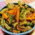 クックZ2Z11G☆'s cooksnap of when they made 干しエビ薫るゴーヤの佃煮.