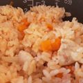 m11m11's cooksnap of when they made 炊飯器でなんちゃってチキンライス.