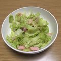 te_sanae's cooksnap of when they made 簡単☆レタスとハムのサラダ.