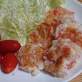 またたびたま's cooksnap of when they made タルタルソース★かにかまはんぺん丸め焼き.