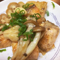 卵せんべい's cooksnap of when they made 鮭ときのこのソテー☆バタぽんソース.