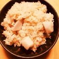 みーま828's cooksnap of when they made 簡単な「里芋ご飯」！.