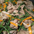mitinee's cooksnap of when they made ミズの実と豚肉の炒めもの.