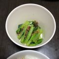 にむばすしゅたーぜん's cooksnap of when they made 簡単おひたし.